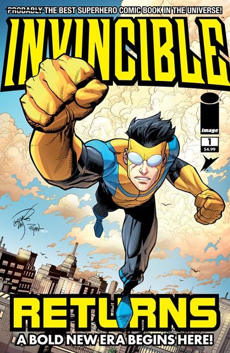 Image Comics Invincible Returns Facsimile Edition #1 Cover B Erik Larsen & Ryan Ottley Variant