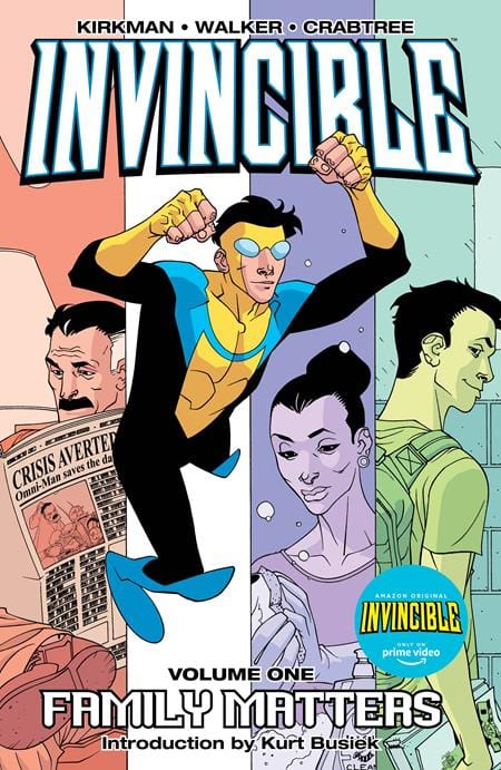 Image Comics Invincible Trade Paperback Volume 1 Family Matters (New Printing)
