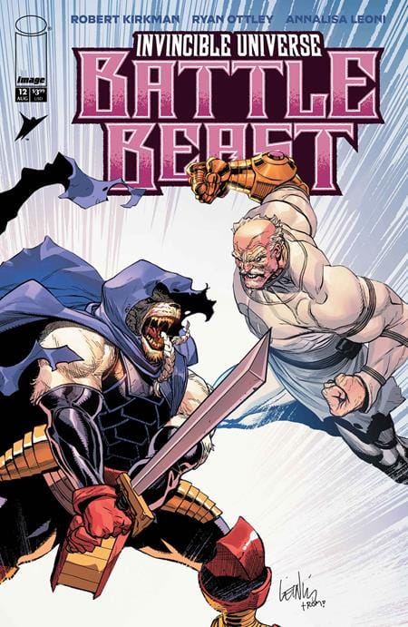 Image Comics Invincible Universe Battle Beast #12 Cover B Leinil Yu & Romulo Fajardo Jr Variant