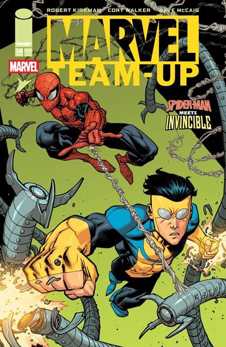 Image Comics Marvel Teamup #14 Facsimile Edition Cover B Ryan Ottley & Dave Mccaig Variant