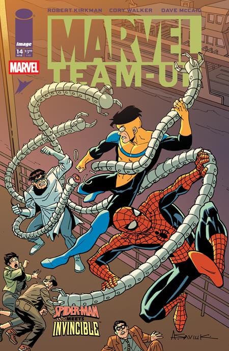 Image Comics Marvel Teamup #14 Facsimile Edition Cover F Alex Saviuk & Dave Mccaig Variant
