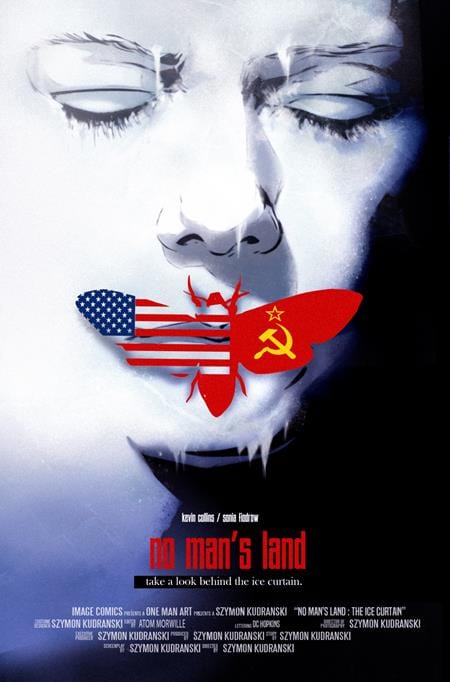Image Comics No Mans Land #2 Cover B Szymon Kudranski Silence Of The Lambs Homage Variant