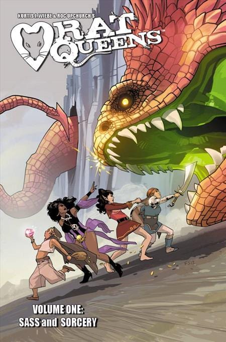 Image Comics Rat Queens Trade Paperback Volume 1 Sass & Sorcery Fourth Printing (Mature)