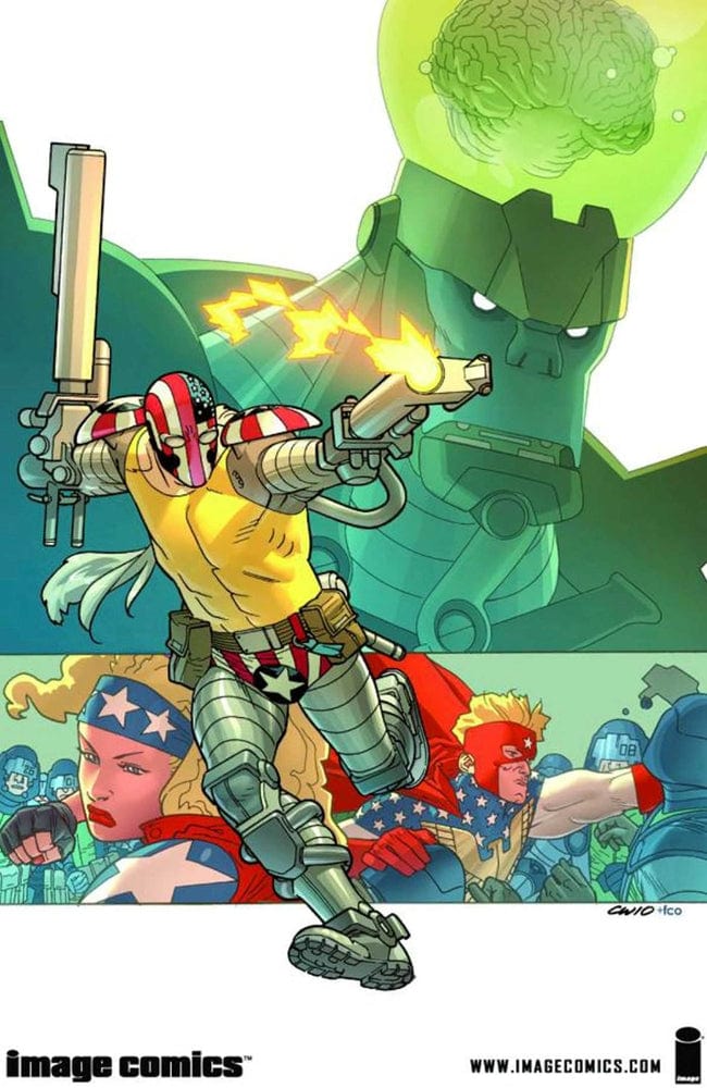 Image Comics Superpatriot Americas Fighting Force Trade Paperback