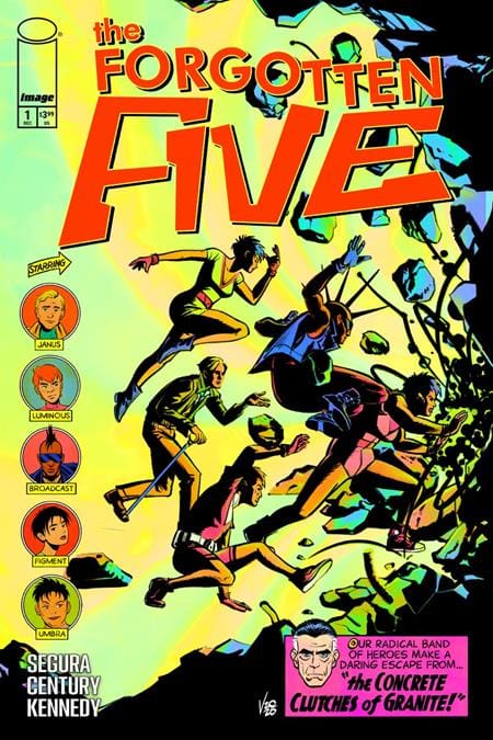 Image Comics The Forgotten Five #1 Cover A Nickolej Villiger