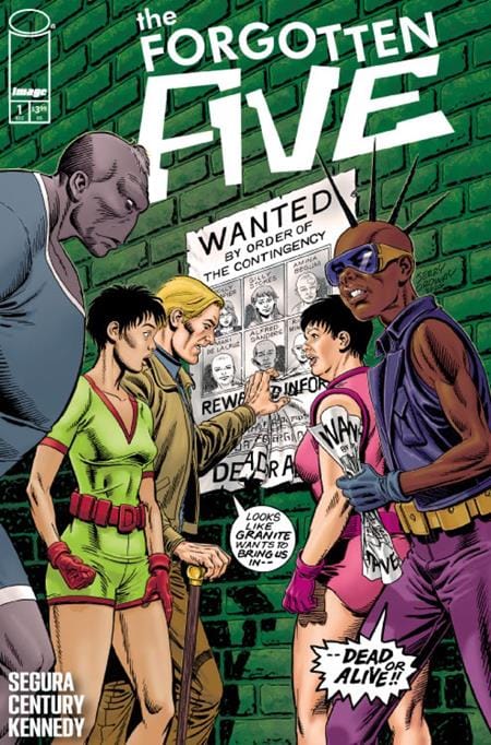 Image Comics The Forgotten Five #1 Cover D Jerry Ordway Variant