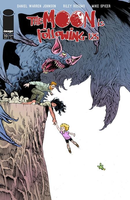 Image Comics The Moon Is Following Us #10 (Of 10) Cover B Daniel Warren Johnson & Riley Rossmo Variant