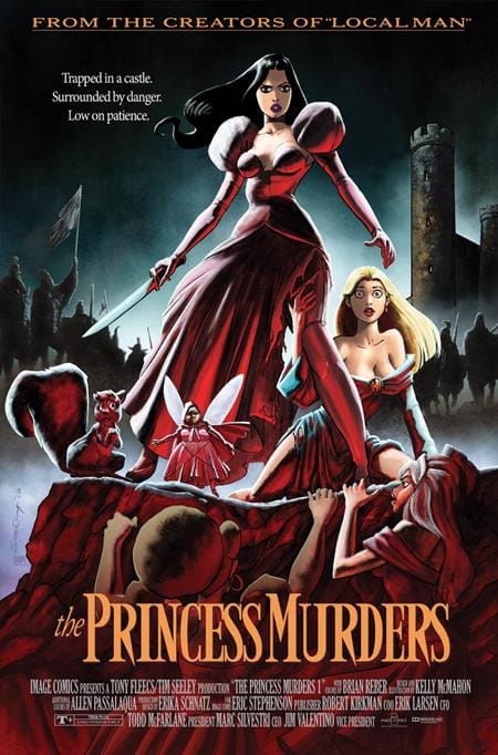 Image Comics The Princess Murders #1 Cover C Tim Seeley & Allen Passalaqua Army Of Darkness Horror Homage Variant