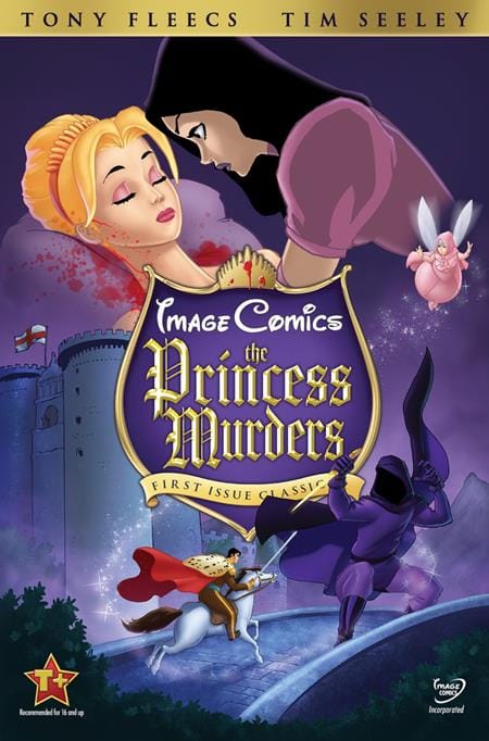 Image Comics The Princess Murders #1 Cover D Tim Seeley & Allen Passalaqua Sleeping Beauty Animation Homage Variant