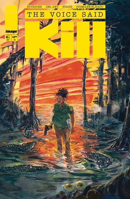 Image Comics The Voice Said Kill #4 Cover A Vanesa Del Rey (Mature)