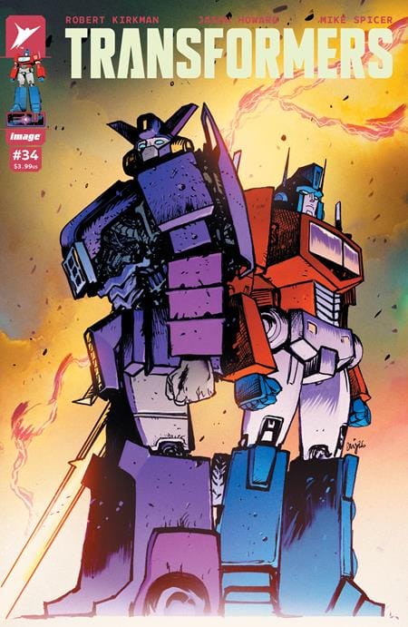 Image Comics Transformers #34 Cover B Daniel Warren Johnson & Mike Spicer Variant