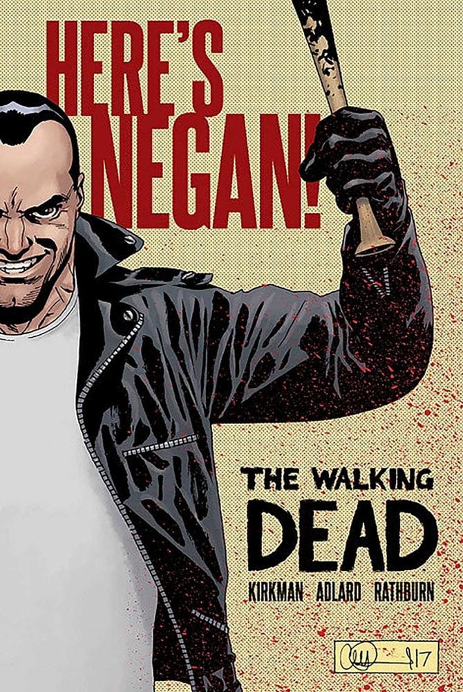 Image Comics Walking Dead Heres Negan Hardcover (Mature)