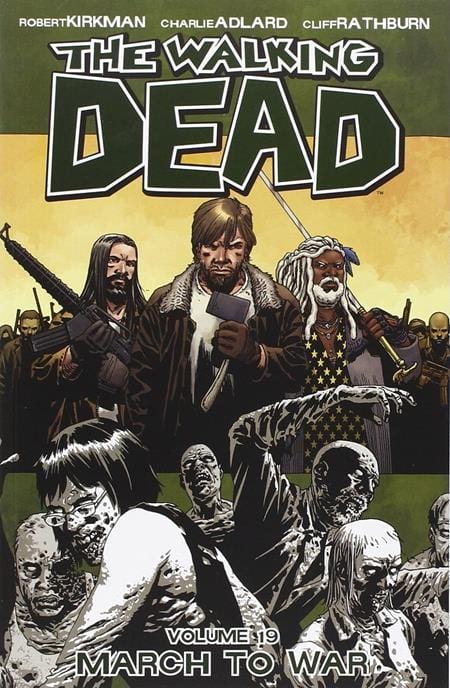 Image Comics Walking Dead Trade Paperback Volume 19 March To War