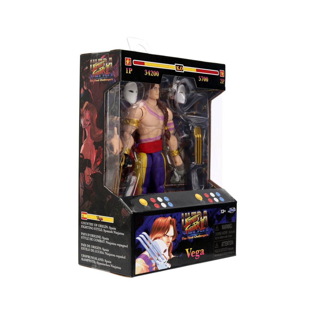 Ultra Street Fighter II: The Final Challengers Vega Action Figure