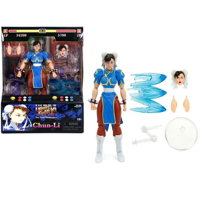 Jada Toys Ultra Street Fighter II: The Final Challengers Chun-Li Action Figure
