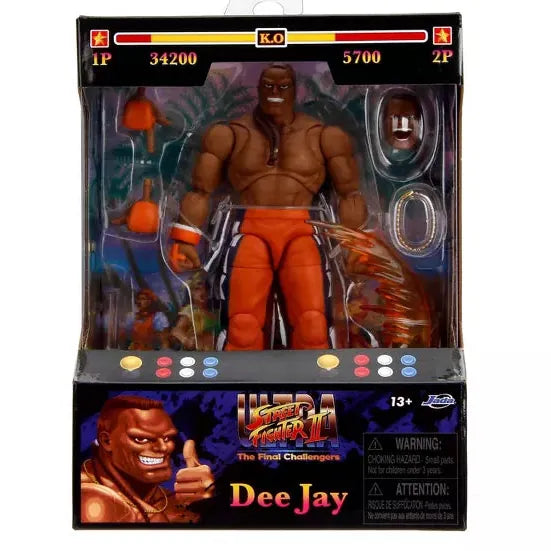 Jada Toys Ultra Street Fighter II: The Final Challengers Dee Jay Action Figure