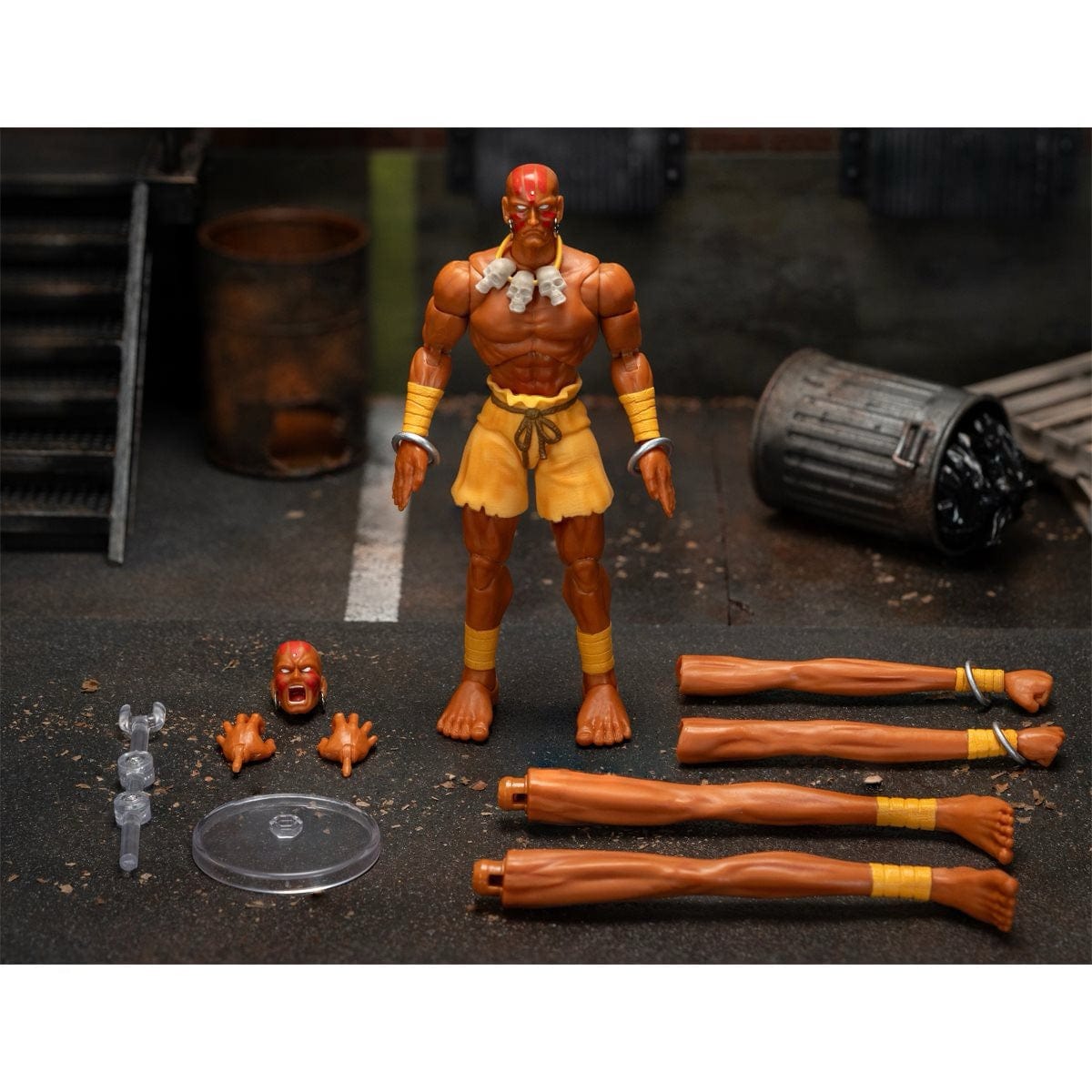 Jada Toys Ultra Street Fighter II: The Final Challengers Dhalsim Action Figure