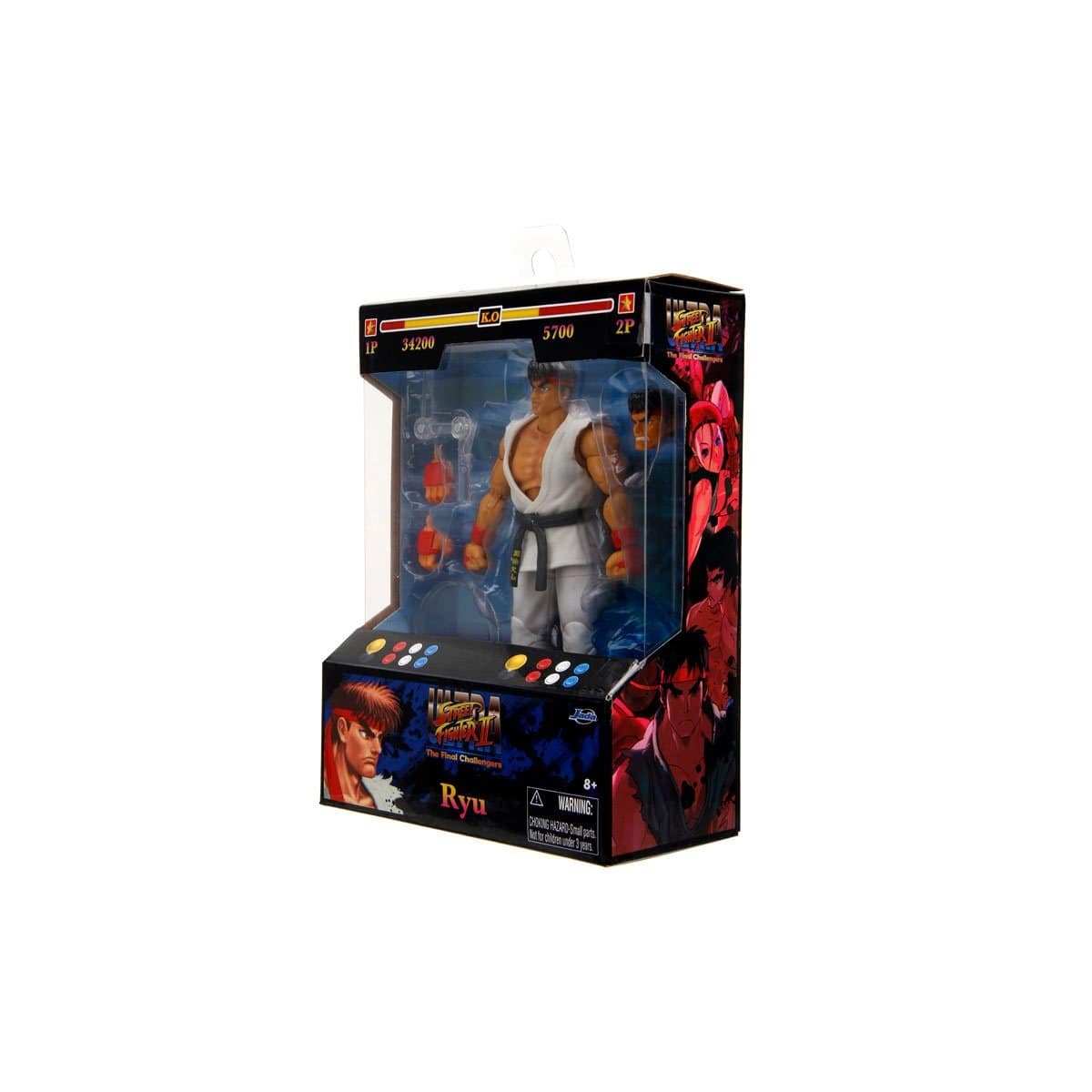 Jada Toys Ultra Street Fighter II: The Final Challengers Ryu Action Figure