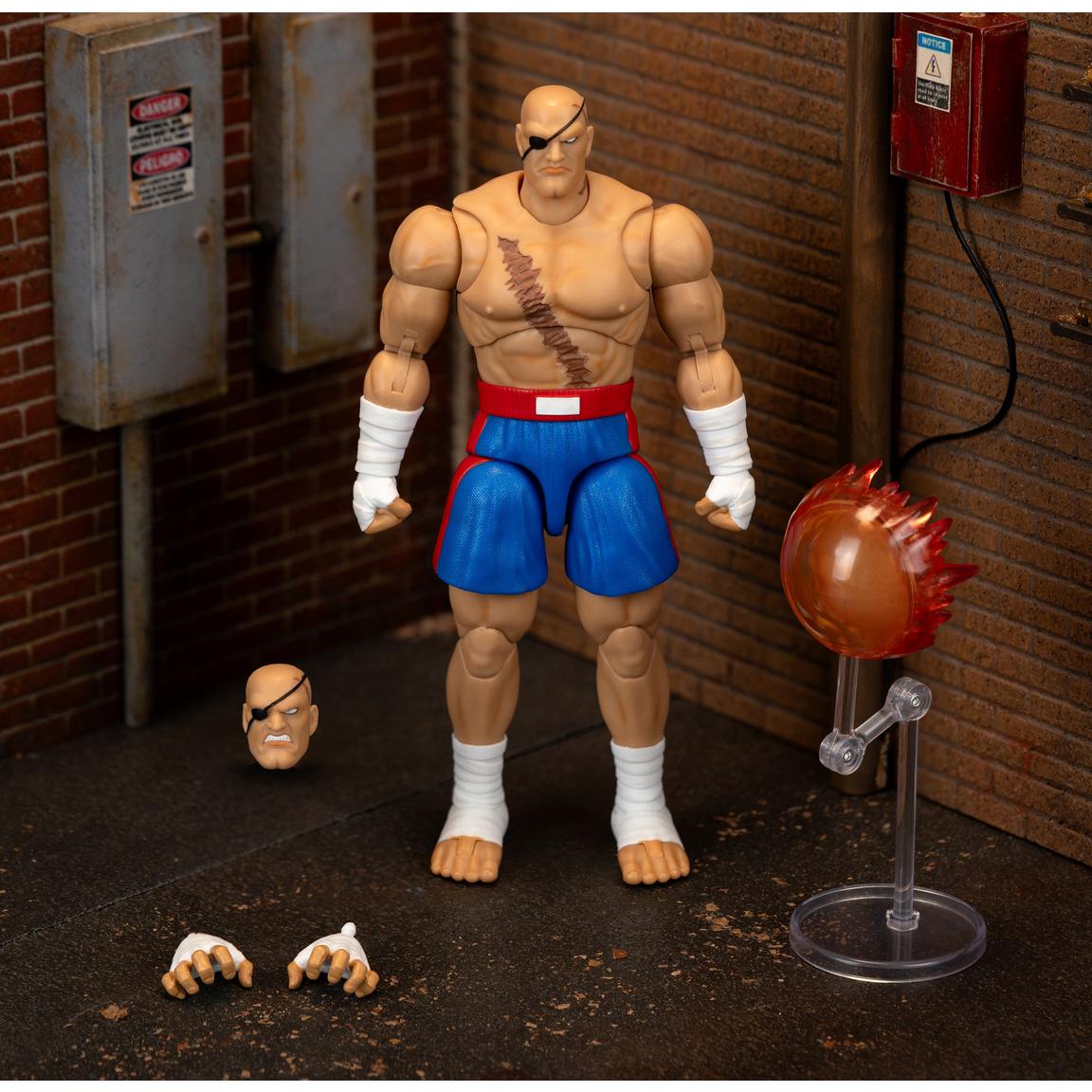 Jada Toys Ultra Street Fighter II: The Final Challengers Sagat Action Figure