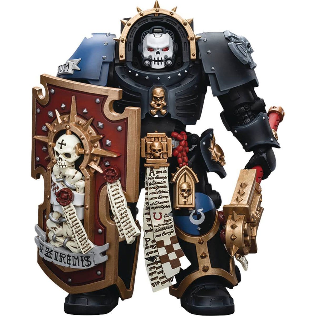 JOYTOY Warhammer 40,000 Ultramarine Chaplain in Terminator Armor 1:18 Scale Action Figure