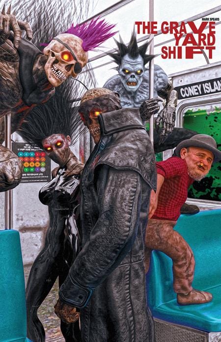 Keenspot Entertainment Mark Spears Graveyard Shift #2 Cover B Mark Spears New Shift On The Block Variant