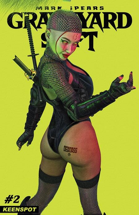 Keenspot Entertainment Mark Spears Graveyard Shift #2 Cover D Mark Spears Deadass Variant