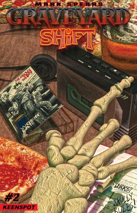 Keenspot Entertainment Mark Spears Graveyard Shift #2 Cover E Mark Spears Hangin Tough Homage Variant