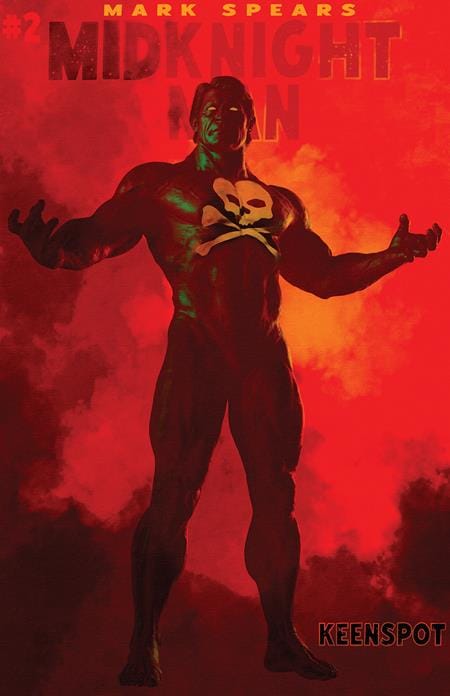 Keenspot Entertainment Mark Spears MidKnight Man #2 Cover A Mark Spears Crimson Night