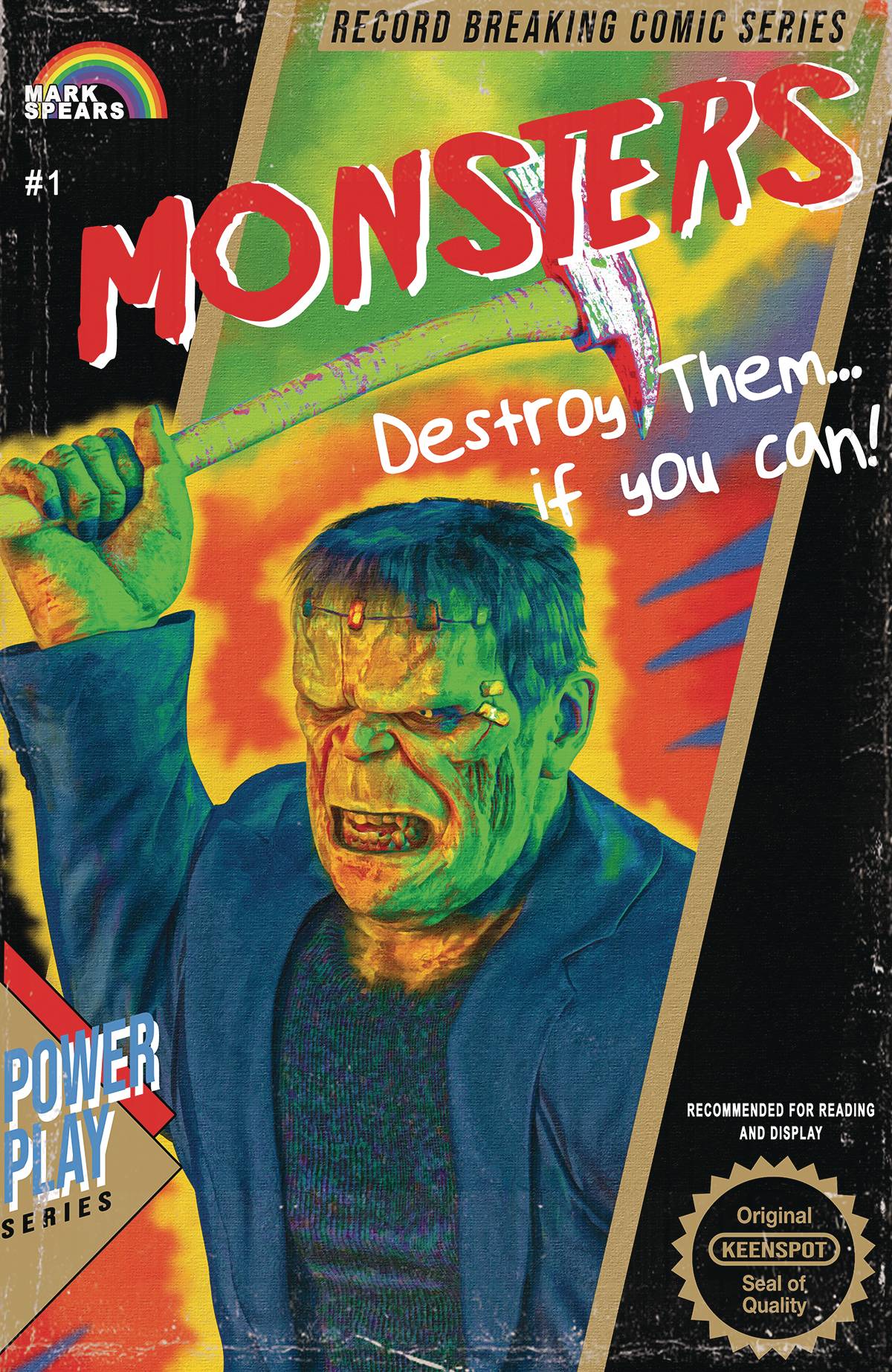 Keenspot Entertainment Mark Spears Monsters #1 4th Printing Cover B Incentive