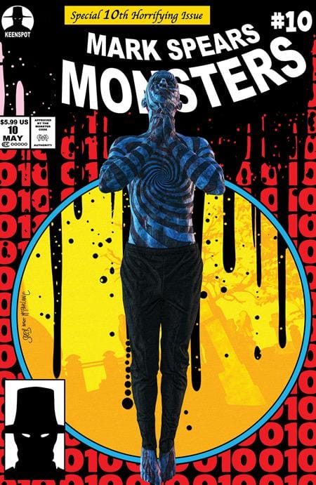 Keenspot Entertainment Mark Spears Monsters #10 Cover B Mark Spears Asm #300 Unholy Homage Variant