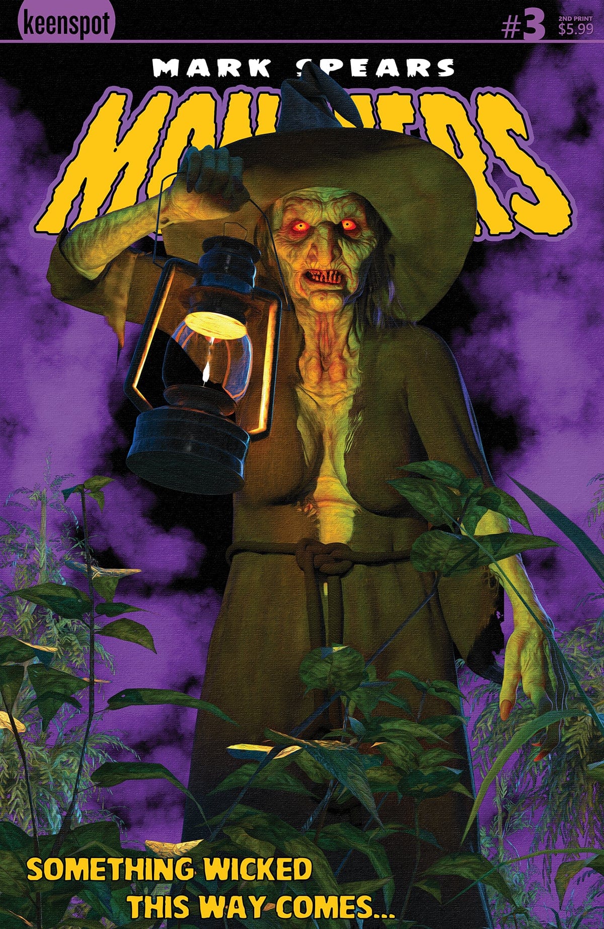 Keenspot Entertainment Mark Spears Monsters #3 Second Printing Cover A Mark Spears Something Wicked