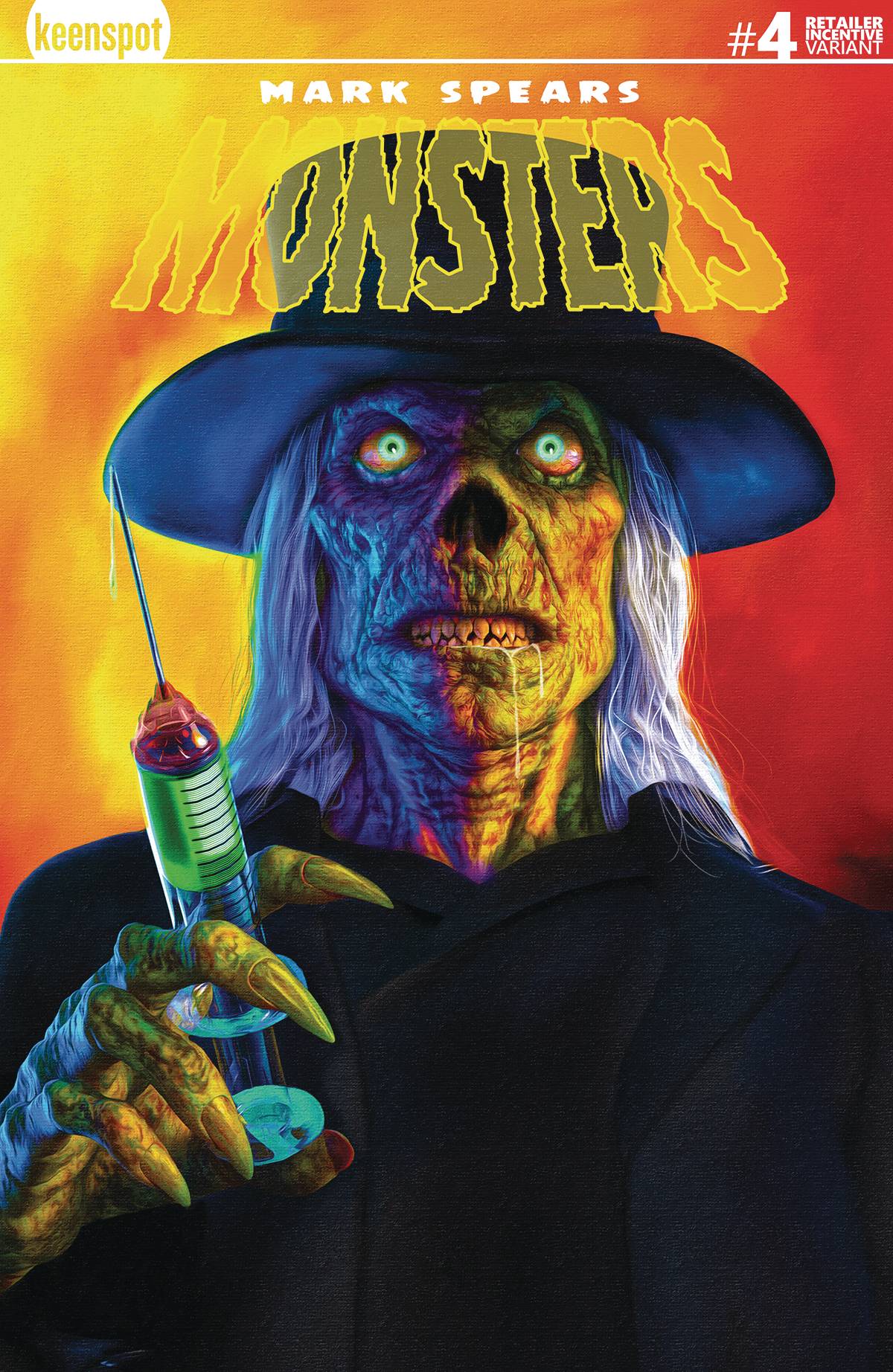 scary monsters mag Mark Spears Monsters #4 Cover H Incentive 1:25 "Doctor Creepy"