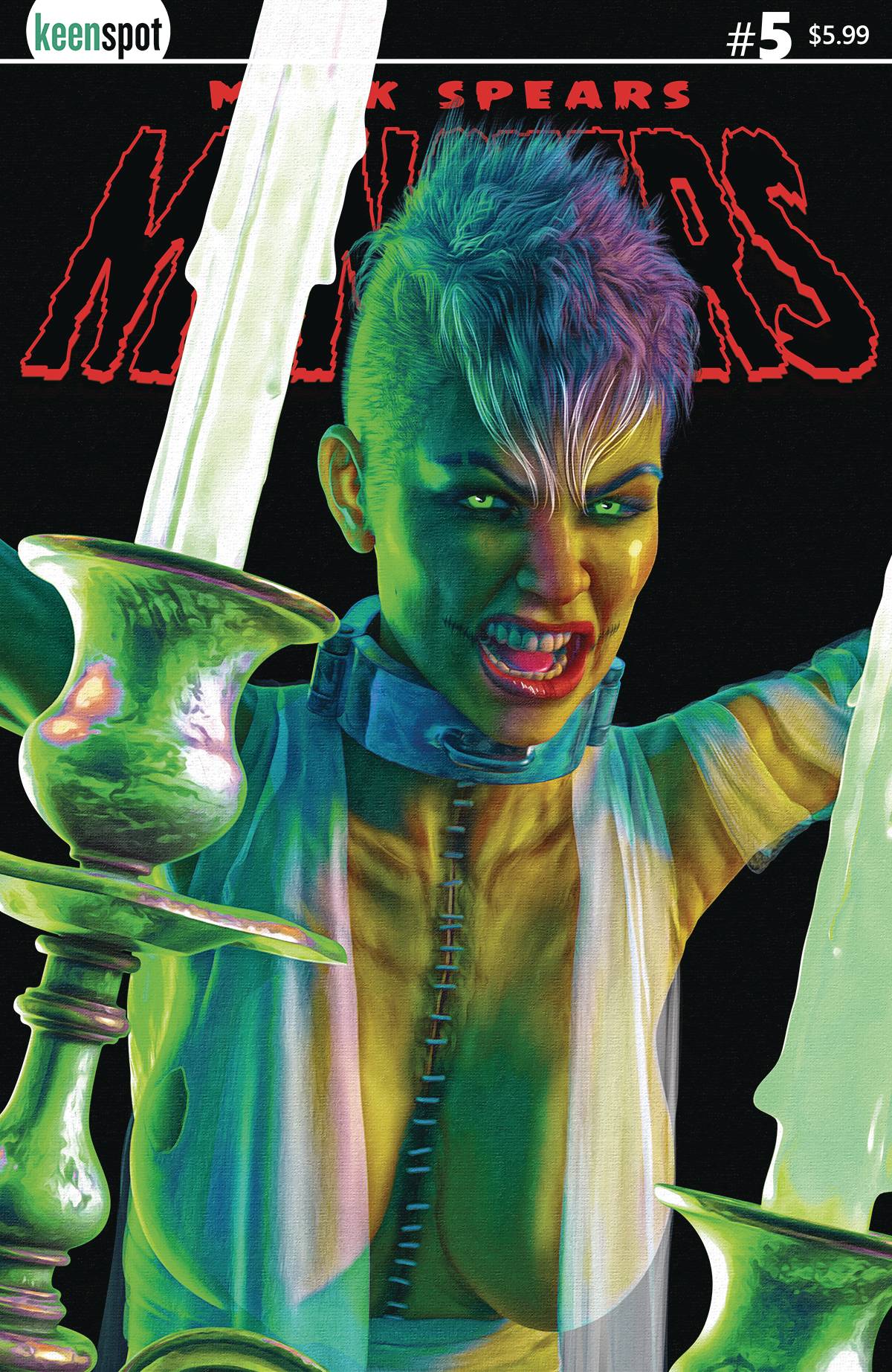 KEENSPOT ENTERTAINMENT Mark Spears Monsters #5 Cover B Haircut