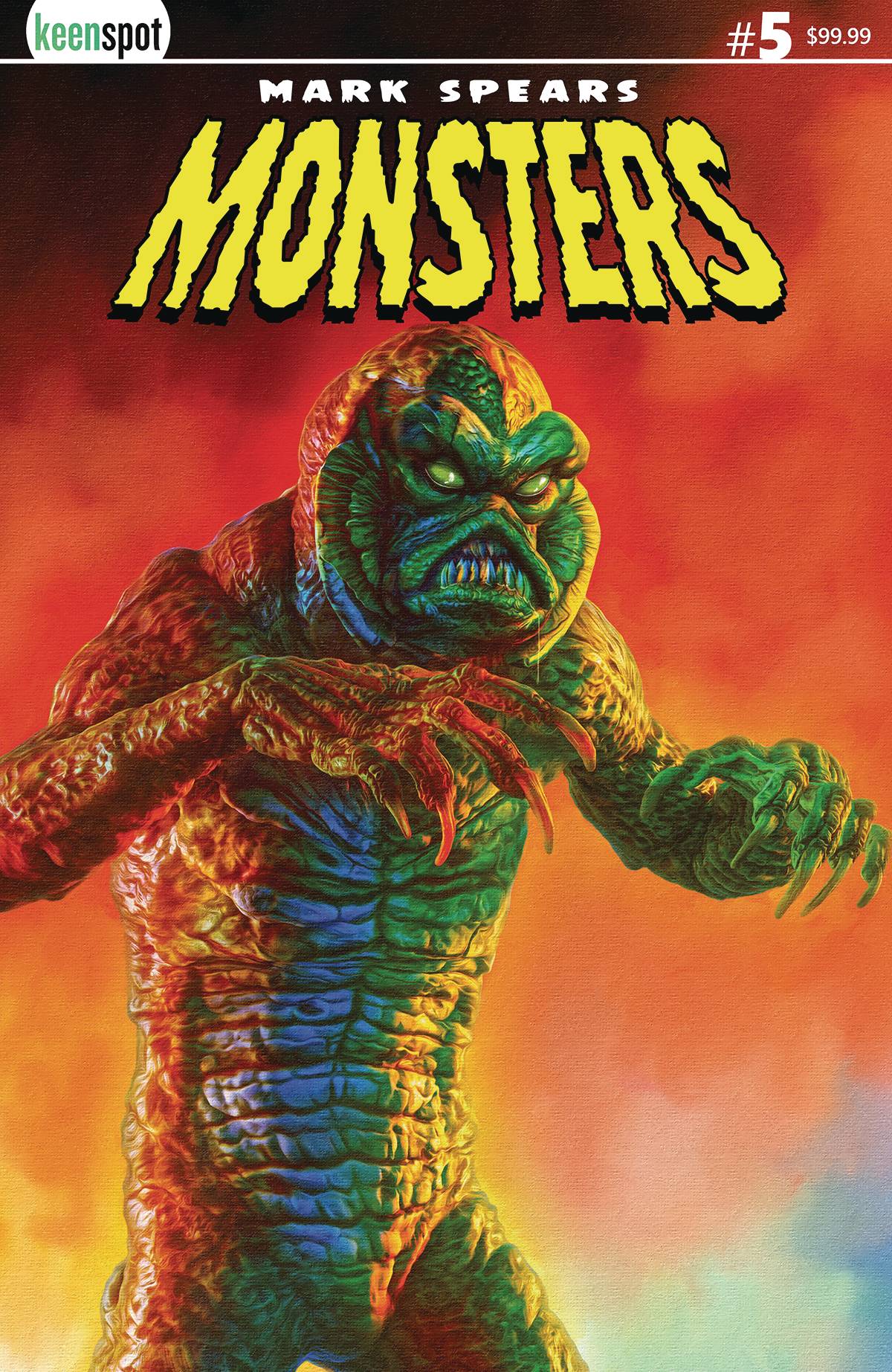 KEENSPOT ENTERTAINMENT Mark Spears Monsters #5 Cover G Metal Cover