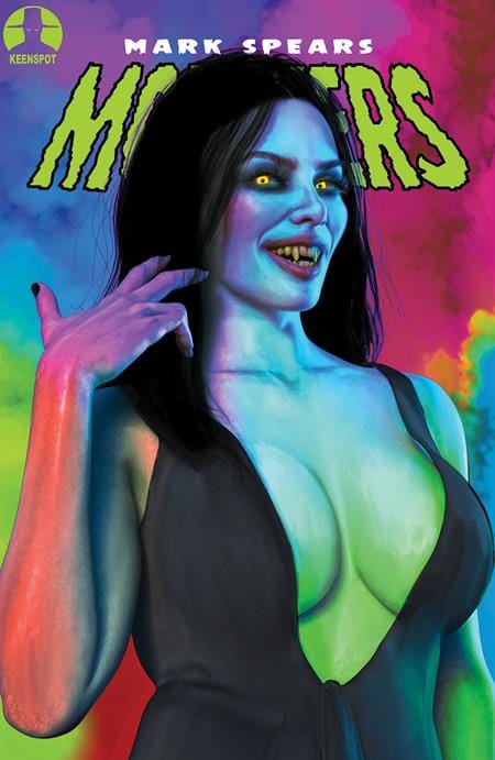 Keenspot Entertainment Mark Spears Monsters #9 Cover B Mark Spears Lady Dracula Variant