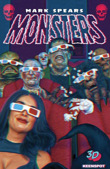 Keenspot Entertainment Mark Spears Monsters #9 Cover D Mark Spears Monsters Matinee 3-D Variant