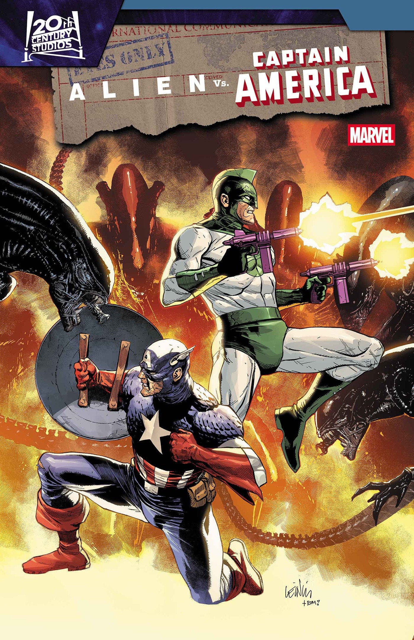 Marvel Comics Alien vs. Captain America (Series Subscription)