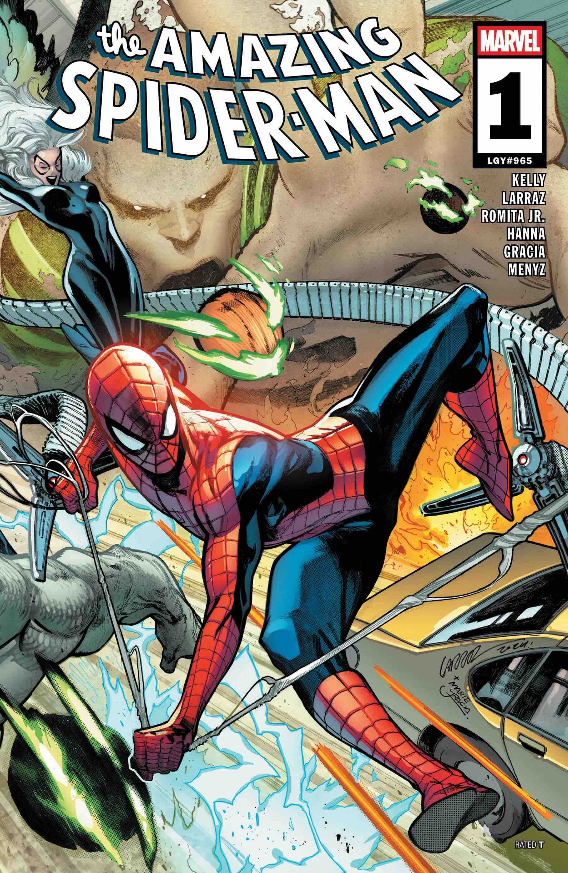 Marvel Comics Amazing Spider-Man #1 (2025) Main Cover