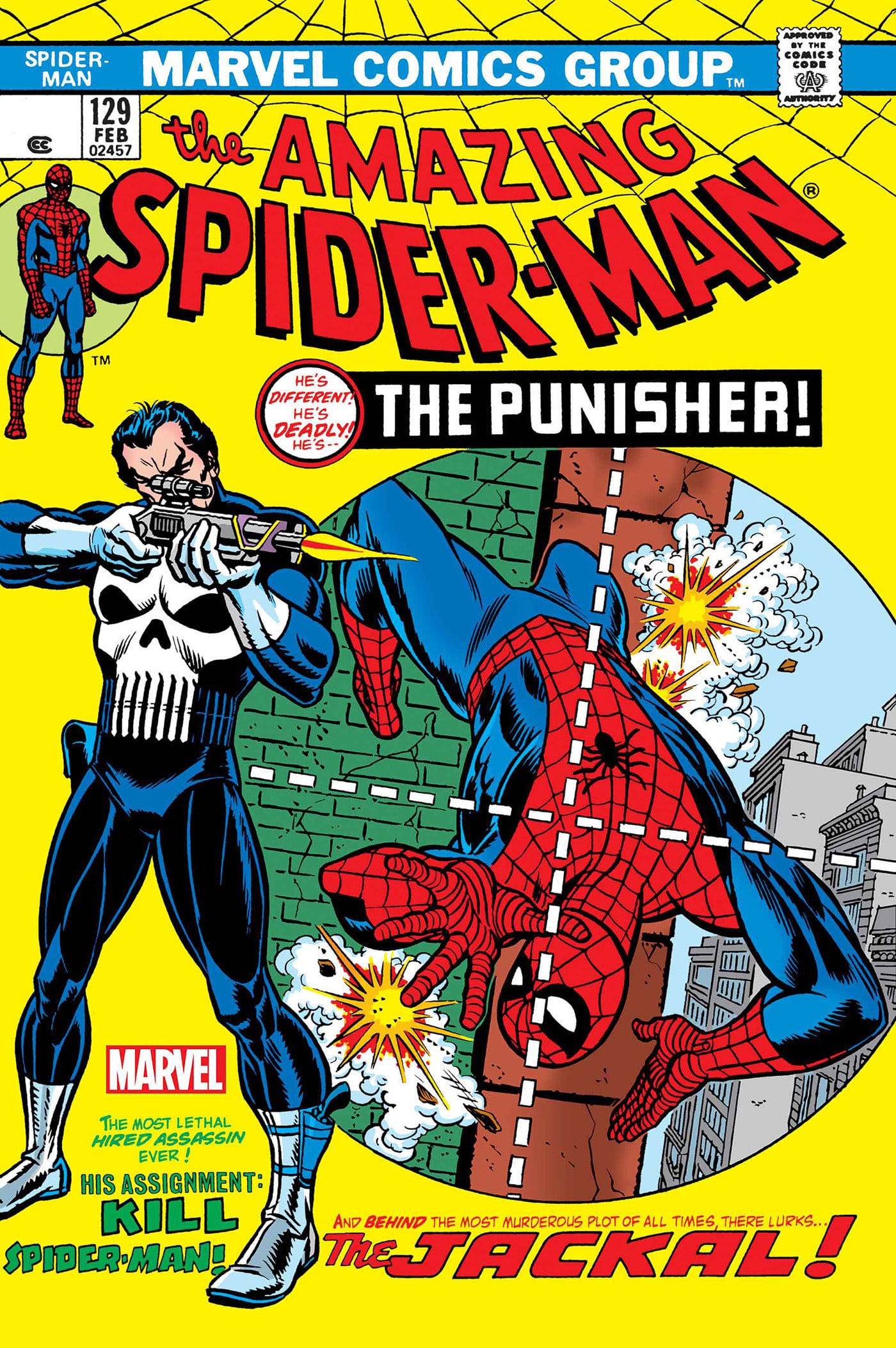 Marvel Comics Amazing Spider-Man #129 Facsimile Edition Main Cover Gil Kane