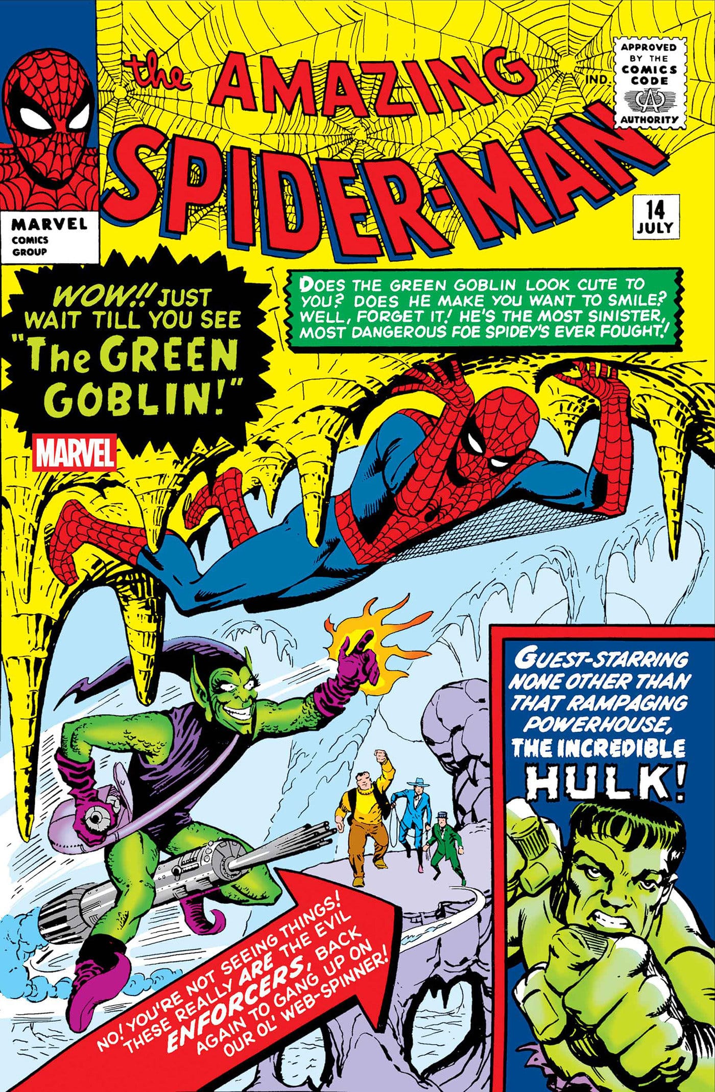 Marvel Comics Amazing Spider-Man #14 Facsimile Edition Main Cover Steve Ditko