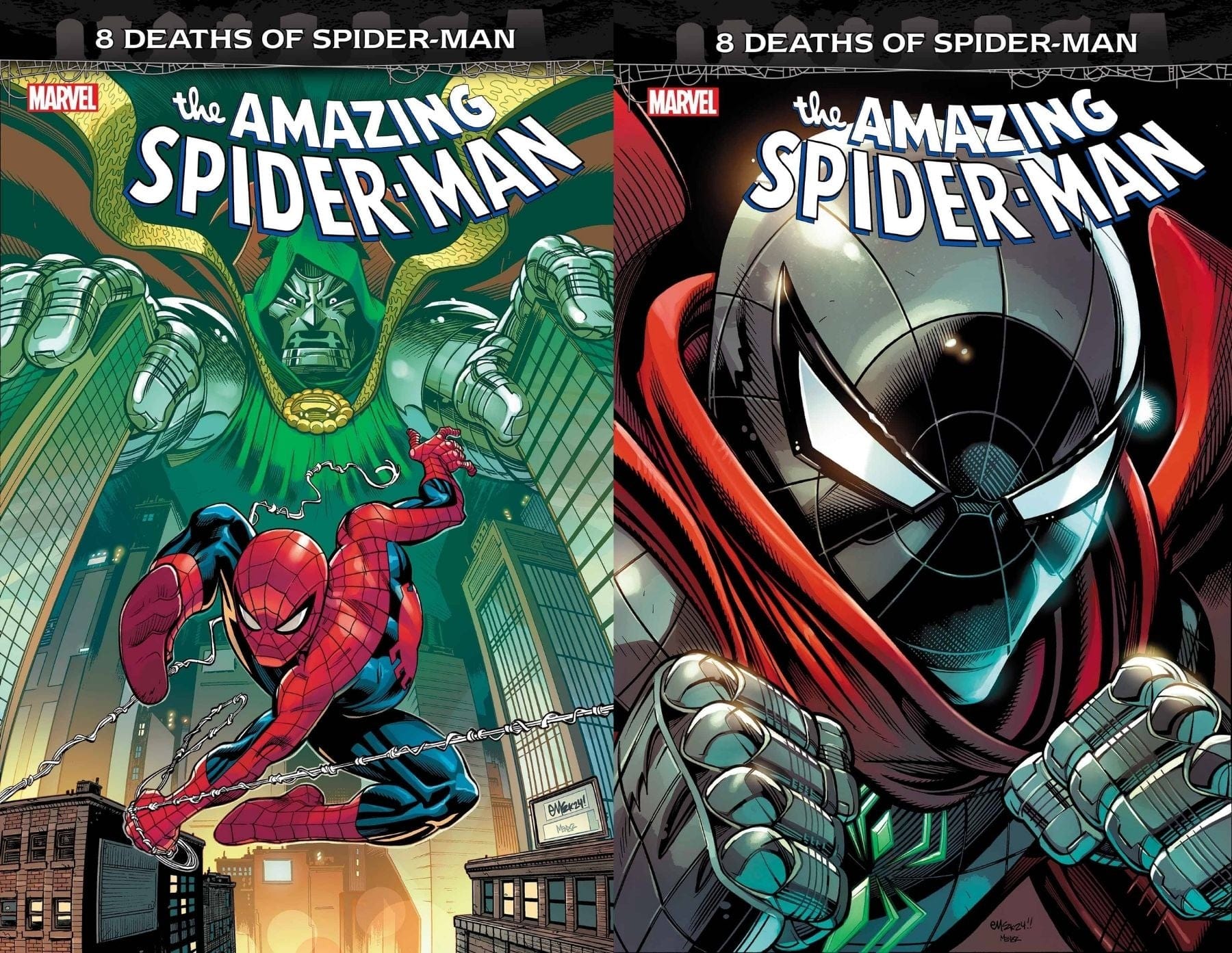 Marvel Comics Amazing Spider-Man #61 & 62 The 8 Deaths Of Spider-Man First Printing Set