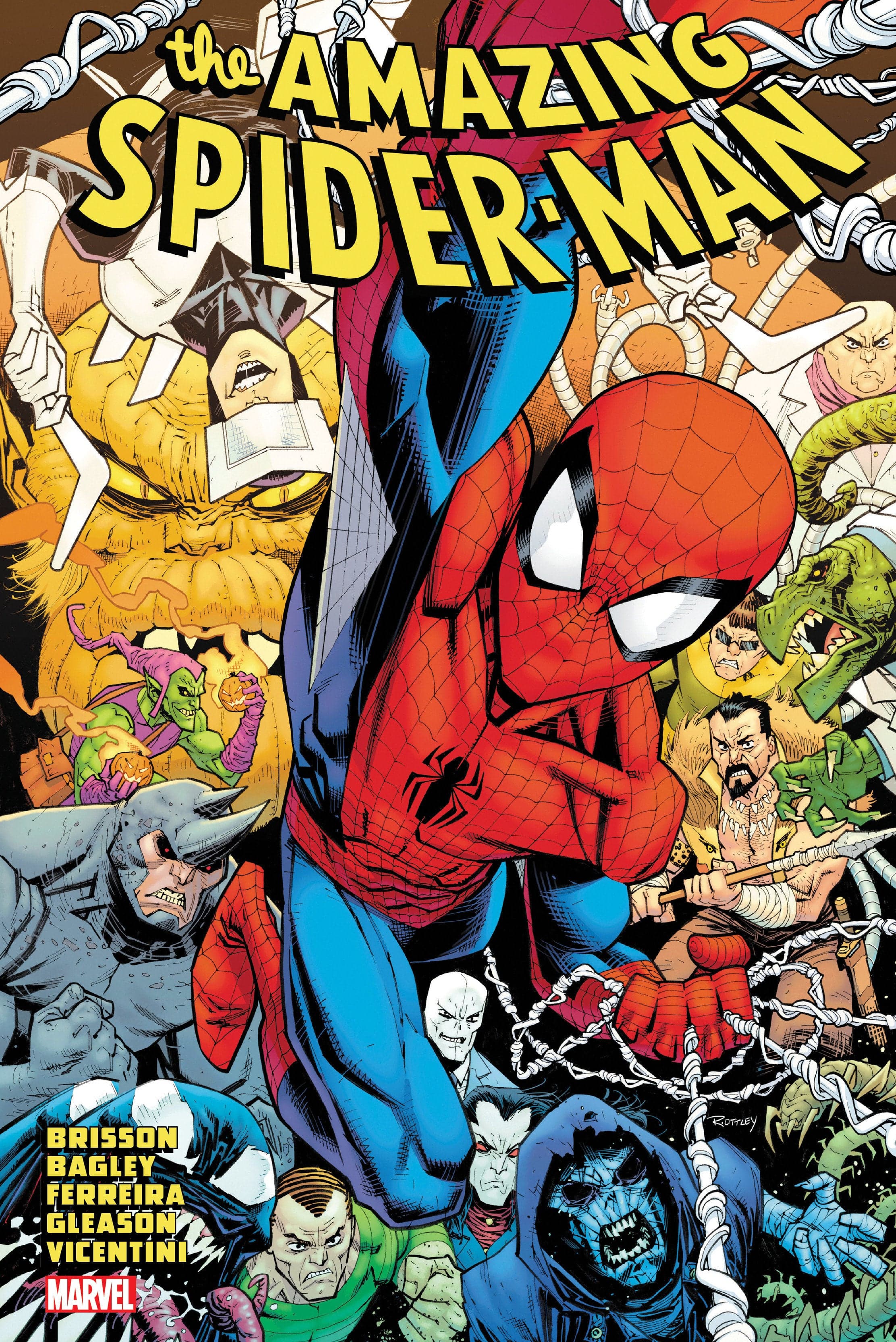 Marvel Comics Amazing Spider-Man By Nick Spencer Omnibus Volume 2 Ottley Cover