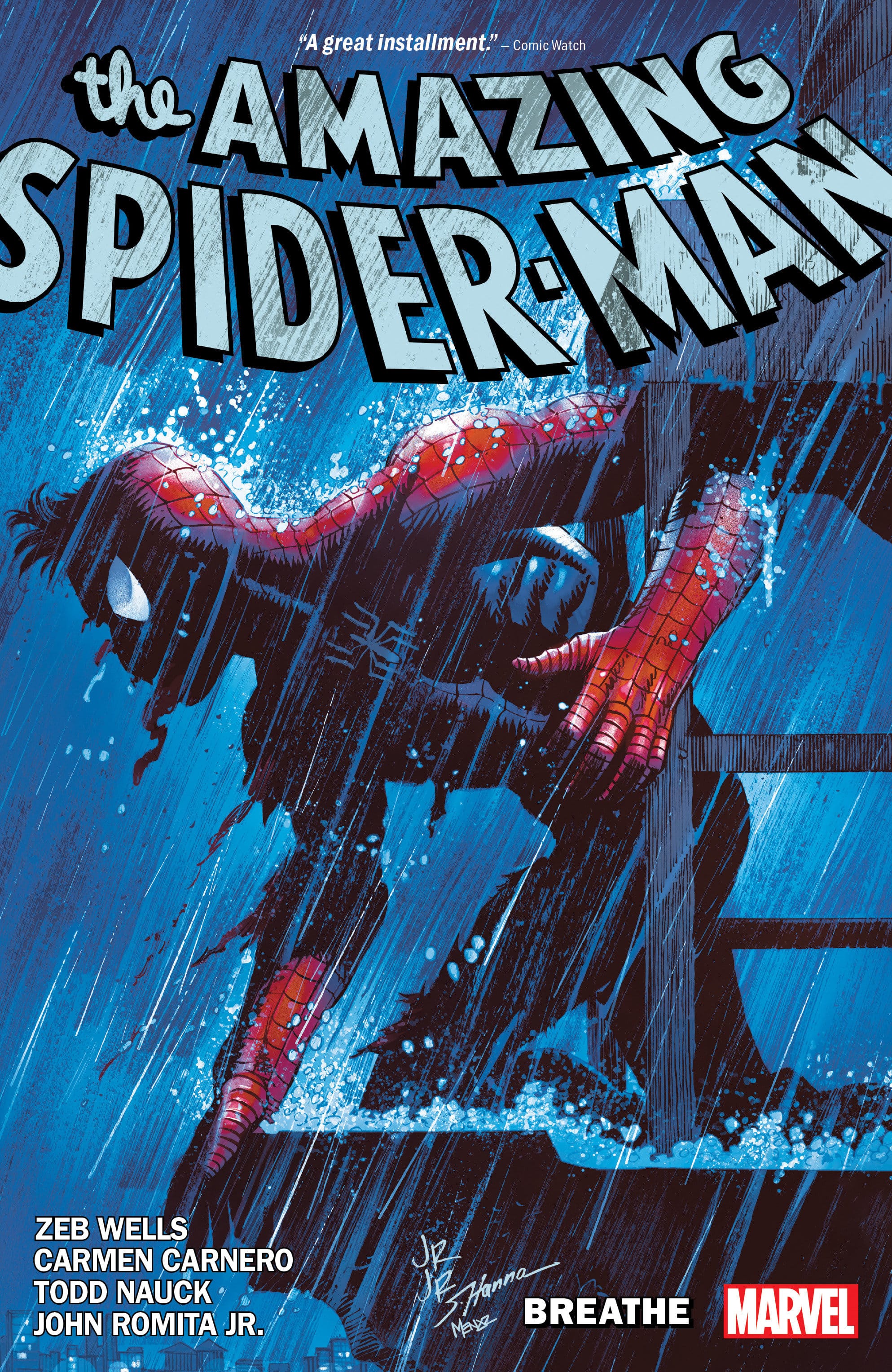 Marvel Comics Amazing Spider-Man By Zeb Wells Vol. 10: Breathe