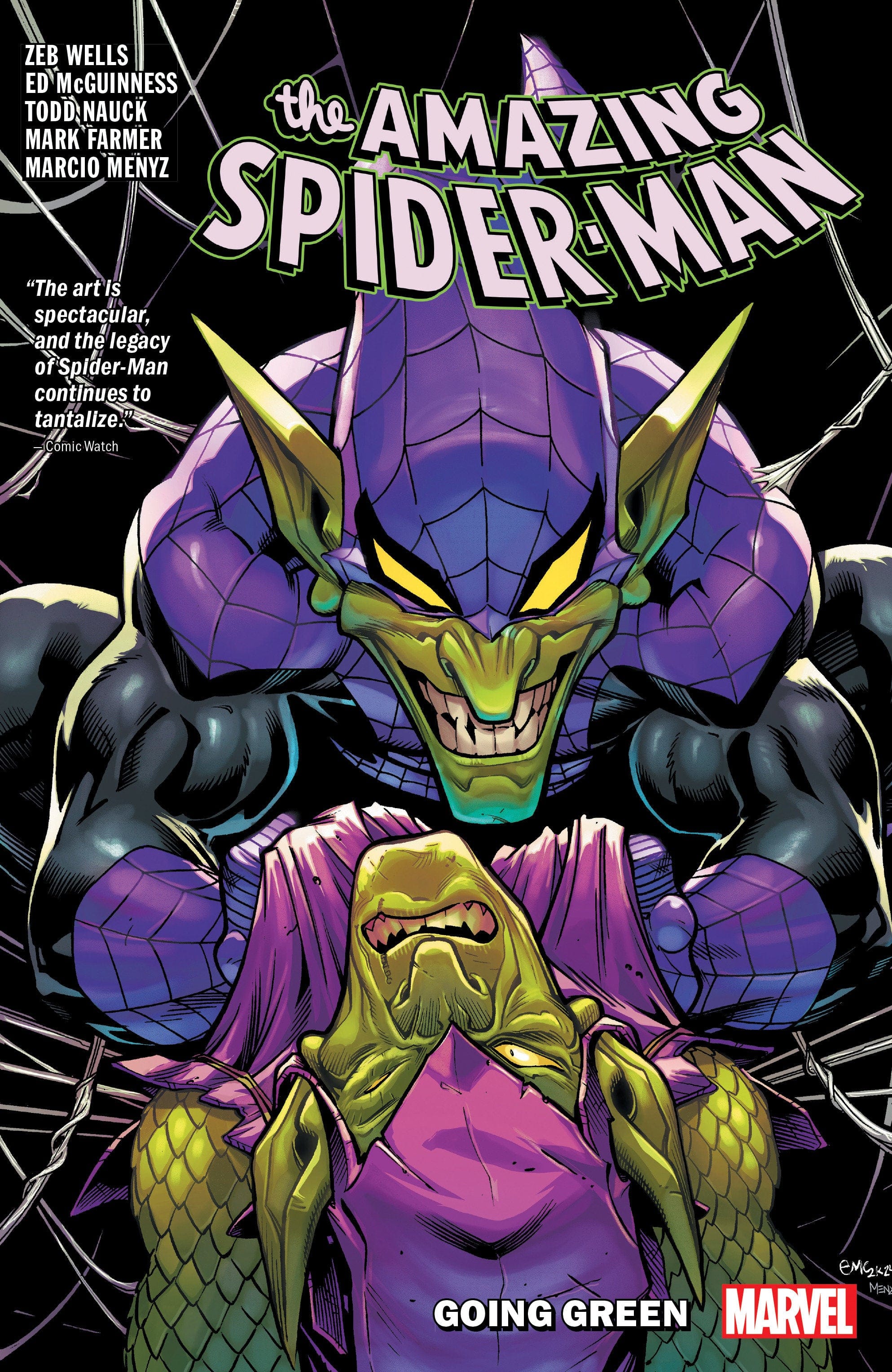 Marvel Comics Amazing Spider-Man By Zeb Wells Volume 11: Going Green