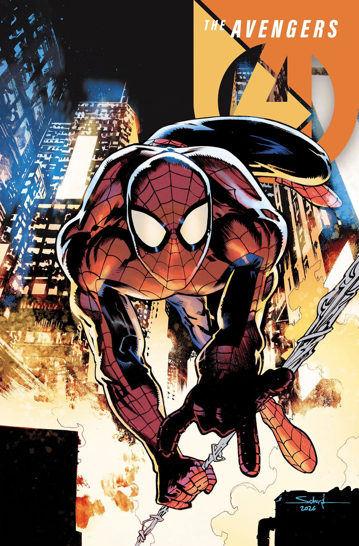 Marvel Comics Avengers #2 Jonas Scharf Variant