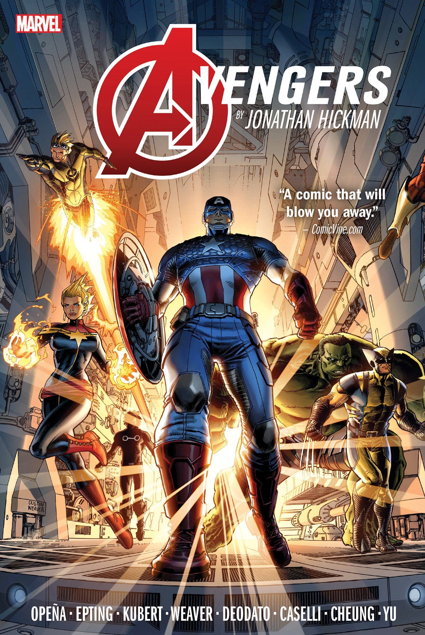 Marvel Comics Avengers By Jonathan Hickman Omnibus Volume 1 (New Printing)