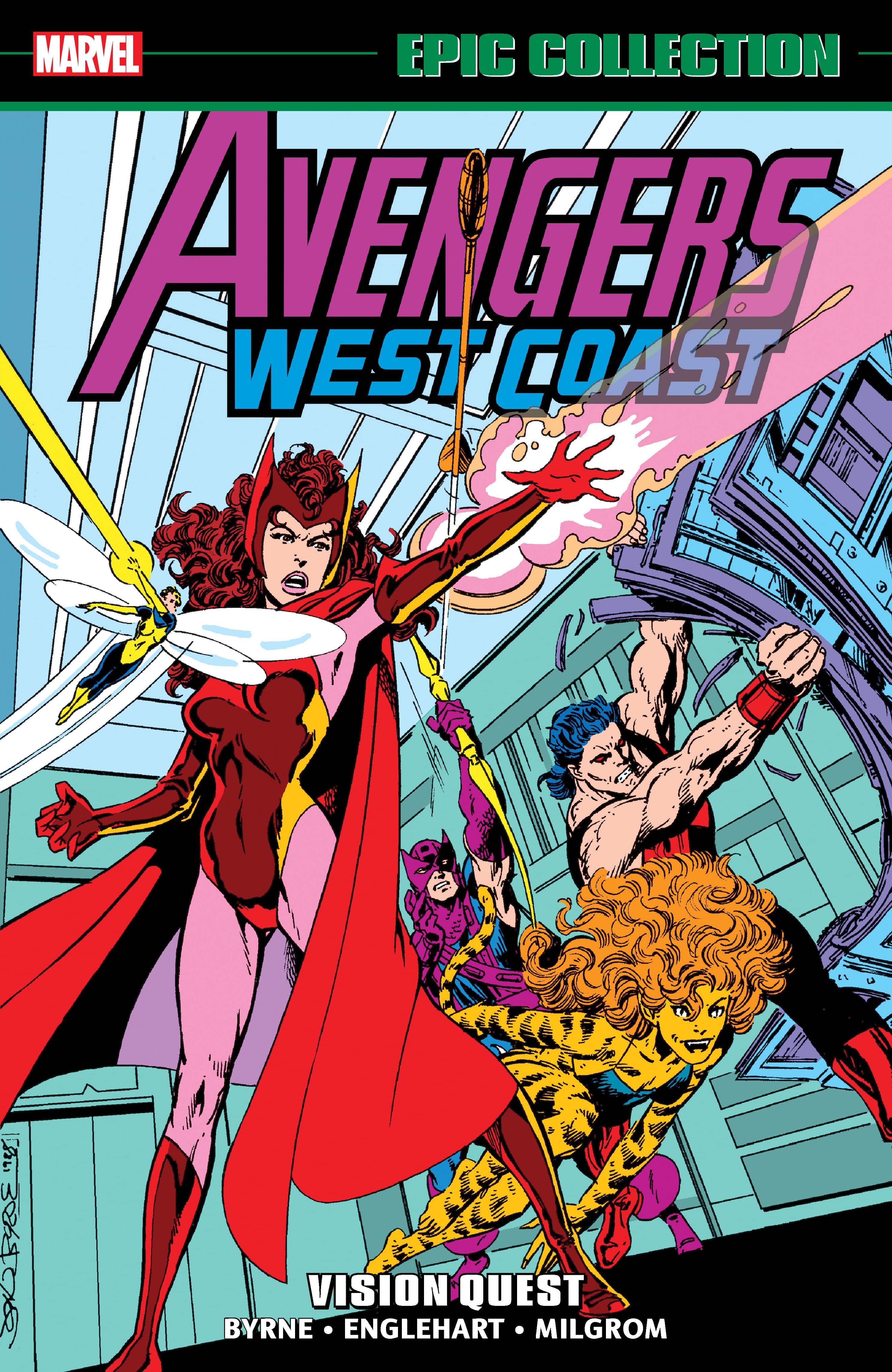 Marvel Comics Avengers West Coast Epic Collection: Vision Quest (New Printing)