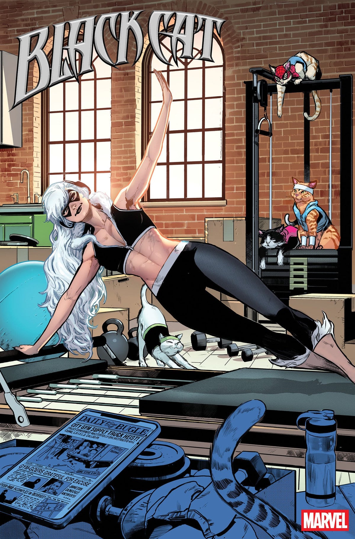 Marvel Comics Black Cat #16 Juan Frigeri Workout Variant