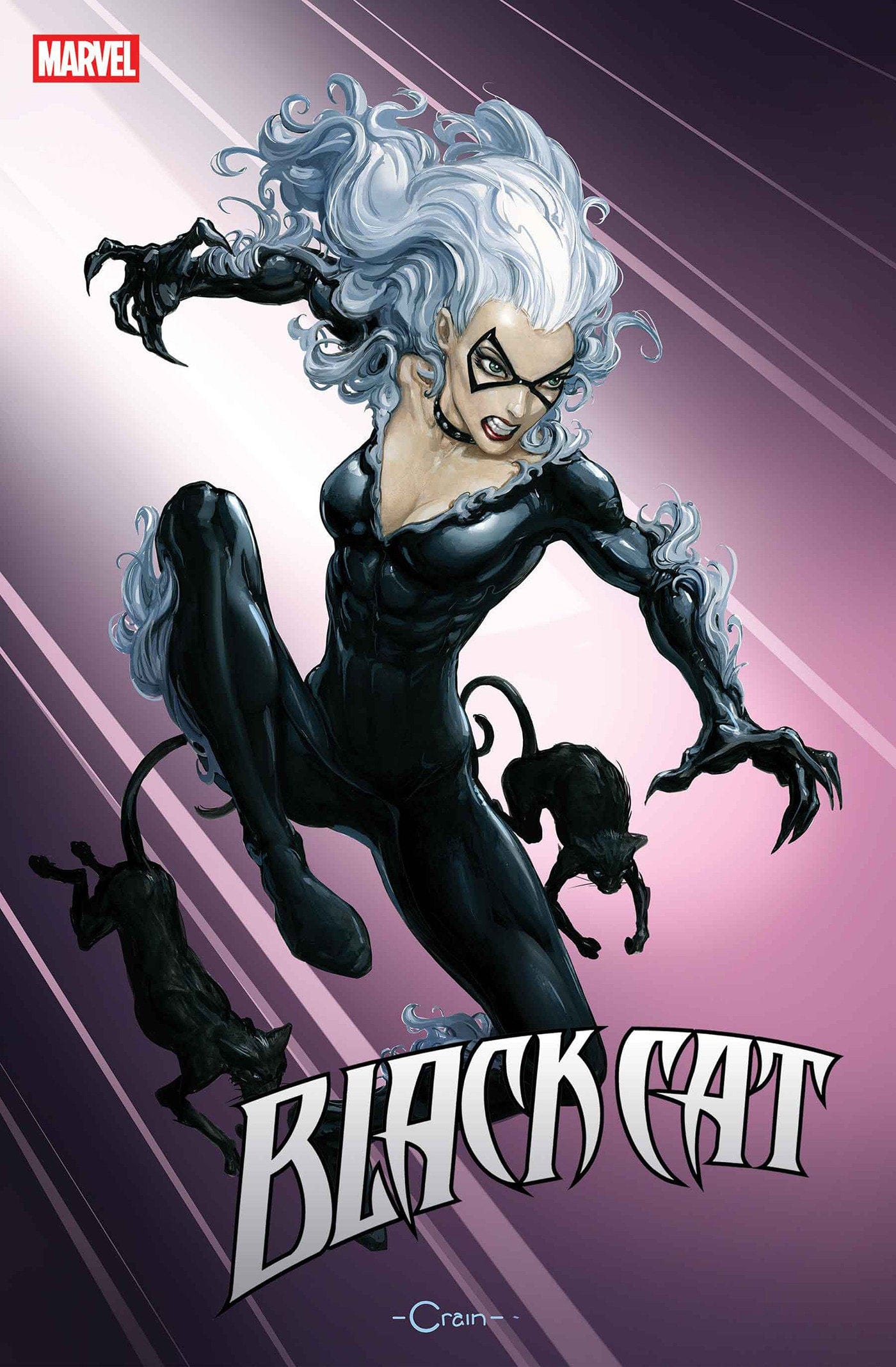 Marvel Comics Black Cat #6 Clayton Crain Variant
