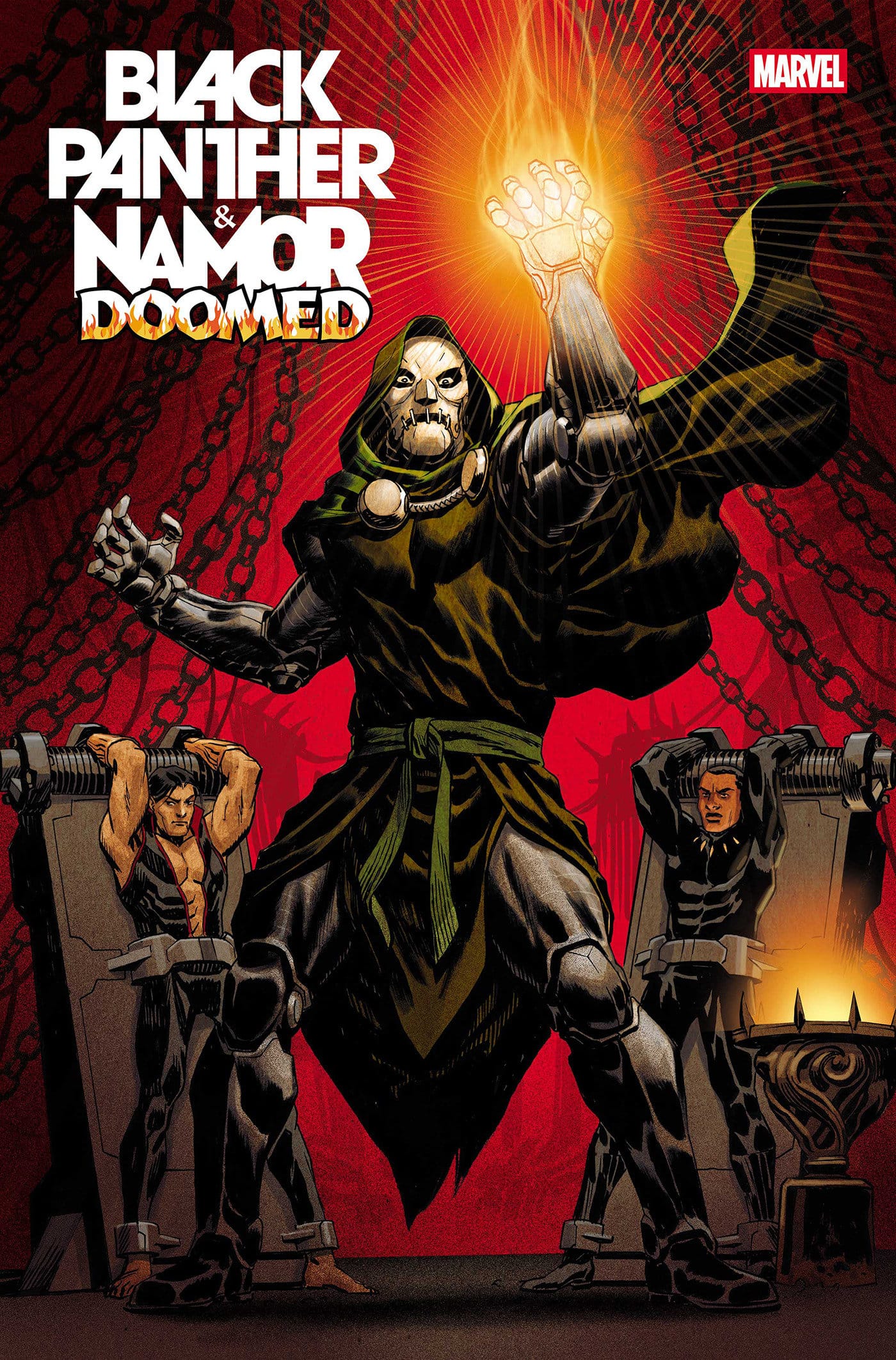 Marvel Comics Black Panther/Namor: Doomed #3 Cover A Dave Johnson